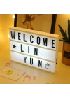A5 Led Işıklı Yazı Panosu Lightbox