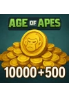 Age Of Apes 10000 + 500 Coin