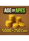 Age Of Apes 5000 + 250 Coin