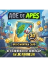 Age of Apes Basic Monthly Card