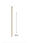 Ahşap 100 cm Hamur Açma Şekillendirme Oklavası Royaleks-56041