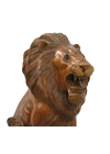 Ahşap Aslan Figürü 50 cm