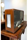 Ahşap Görünümlü Retro Bluetooth Radyo USB,AUX Ve SD Kart Girişli