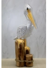 Ahşap Pelikan 60 Cm