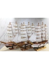 Ahşap Yelken Gemi Model 3