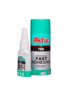 ® Akfix Hızlı Yapıştırıcı 200 ml + 50 gr Set