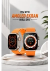 Akıllı Saat Android ve İOS Uyumlu 49 MM NFC Özelliği GPS Takibi
