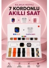 Akıllı Saat Bluetooth Kulaklık Hediyeli Bildirim Görme Sesli Görüşme Çoklu Kordon