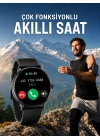 Akıllı Saat Çok Fonksiyonlu Sesli Görüşme NFC Uyumlu Amoled Ekran