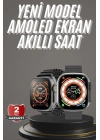 Akıllı Saat Kordon Hediyeli Güçlü Batarya Kapasiteli Titreşimli Bildirim Görme Unisex