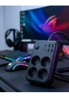 Akım Korumalı Çoklu Priz 4 USB 2 Type C 4 Priz Güvenli ve Hızlı Şarj