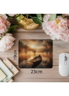 Altın Işıklı Sessiz Gölet Mouse Pad - 19x23 cm 2 mm Dikdörtgen İthal Baskılı Mouse Pad