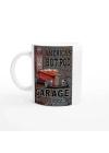 Amerikan Hot Rod ve Garaj Temalı Retro Kupa Bardak