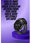 Amoled Ekran 3 Kordonlu Akıllı Saat 5.0 Bluetooth Bağlantılı Android ve İOS Uyumlu