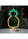 Ananas Neon LED Lamba
