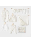 Andywawa AC25311 Newborn Chic Girl 10 Parça Hastane Çıkışı Ekru