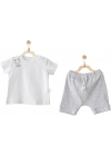 Andywawa AC25894 2Li Basic Bebe Takım Grey Melange