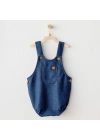Andywawa AC25931 Romper Casual Bebek Tulum İndigo