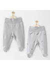 Andywawa AC26034 Keep Smiling 2li Pantolon Grey