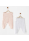 Andywawa AC26764 Special Modal 2li Pantolon Pink White