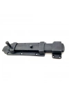 Antika Tarz Dekoratif Pirinç Yassı Kapı Sürgüsü - 55x215 Mm, Oksit