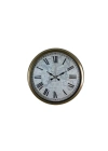 Antique World 40 Cm Eskitme Metal Duvar Saati