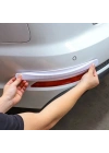 Araba Tampon Koruyucu Karbon Desenli Siyah Beyaz
