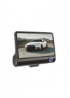 ® Araç DVR Kamera Çift Lensli 4 İnç Ekranlı G Sensörlü