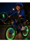 Araç Sibop LED Işığı 2li Set Bisiklet Motosiklet Jant Lambası