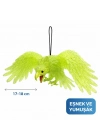 Asılabilir Lateks Kartal Dekor Süsü Yeşil 17-18 cm