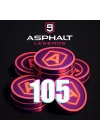 Asphalt 9: Legends 105 Tokens