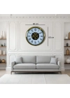 ® Aurelius Gold 60 Cm Çarklı Duvar Saati