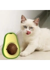 Avokado Dönen Kedi Nanesi Cat Oyun Topu Doğal Kedi Oyuncağı