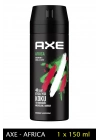 Axe Africa Erkek Deodorant Sprey 150 ml