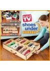 Ayakkabı Saklama Çantası 12 Bölmeli Shoes Under