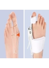 ®  Ayarlanabilir Ayak Baş Parmak Kemik Düzeltici – Halluks Valgus (Bunyon) Aparatı, Gece Gündüz Kullanıma Uygun Ayak Düzeltme Ateli