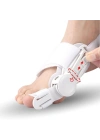 ®  Ayarlanabilir Ayak Baş Parmak Kemik Düzeltici – Halluks Valgus (Bunyon) Aparatı, Gece Gündüz Kullanıma Uygun Ayak Düzeltme Ateli