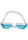 Aynalı Yüzücü Gözlüğü Silikon MAVİ - 1765