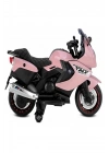 Babyhope 438A XMX-316 Ledli Akülü Motor 12 Volt Pembe