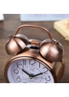 Bakır Metal Alarmlı Masa Saati
