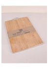 Bambu Ekmek Kesme Tahtası 36x26x1,8 Cm Royaleks-67461