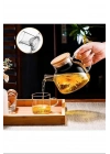 Bambu Kapaklı Borosilikat Cam Demlik 1000ml Royaleks-CM-2000