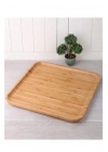 Bambu Kare Sunum Tabağı 30cm Royaleks-KR3030