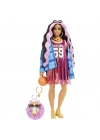 Barbie Extra - Ekose Ceketli Basketbol Formalı  Bebek, Corgi Cinsi Köpek No:13 - GRN27-HDJ46