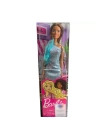 Barbie Pırıltılı Bebekler Mavi Elbiseli - T7580-HJR95