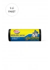 Battal Boy Çöp Torbası 75 x 90 cm 10 Lu Rulo x 5 Paket = 50 Adet (Siyah)