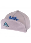 Bebe Erkek Şapka (1-3 Yaş) Y8110-09 Gri