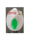 Benny Köpek Oyuncağı Sert Elips Top 8 x 4.5 cm Yeşil