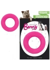 Benny Köpek Oyuncağı Yuvarlak 9,5 cm Pembe