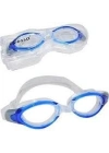 BERMUDA  Silikon Havuz Deniz Yüzücü Gözlüğü - GS5A Mavi
